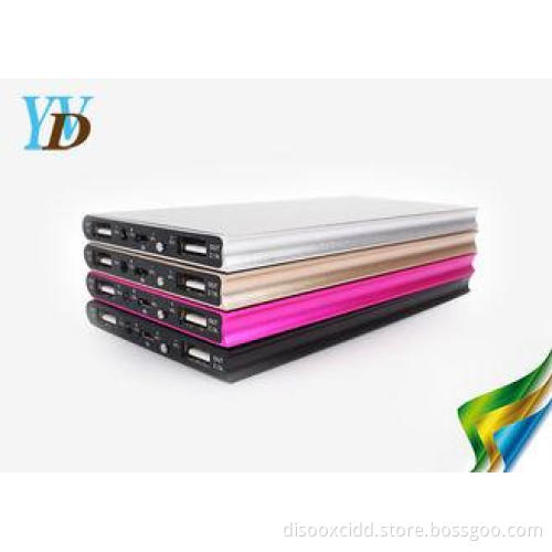 External ABS Aluminum Smartphones Charger Universal Portabl